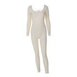 Women Jumpsuit Winter Fashionable Fitted Long Sleeve Jumpsuit Women