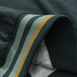 Varsity Jacket Vintage Autumn Embroidery Dark Green Fashion Brand Baseball Uniform