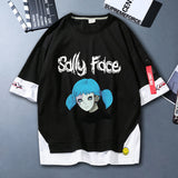 Sally Face T Shirts Supremeforce Adventure Puzzle Solving Sally Face