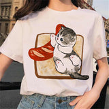 Summer New Women's T-shirt Fun Kawaii Cartoon