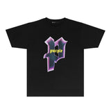 Purple Brand T Shirt Short Sleeve T-shirt Blouse