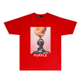 Purple Brand T Shirt Short Sleeve T-shirt Blouse