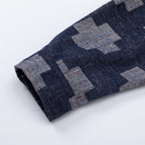 Men Hoodie Hooded Loose Top Coat Men's Three-Dimensional Denim