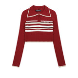 Women Sweater Women's Retro Casual Multicolor Short
