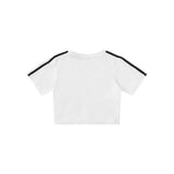Women T-shirt Printed Short T-shirt Girls Summer round Neck Multicolor