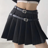 Women Skirt High Waist Suit Short Skirt Pleated Skirt