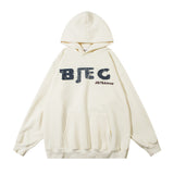 Men Hoodie Letter Hooded Sweater Men's Loose