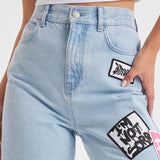 Women Cargo Pants Jeans Spring and Autumn Women Straight-Leg Pants