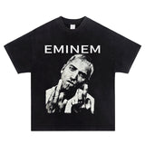 Detroit Eminem Hoodie Eminem Portrait Vintage Long Sleeve