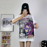 HS T Shirt Summer Creative Pattern Unisex
