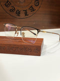CHH Chrome Hearts Glasses Simple and stylish half-frame titanium frame glasses frame