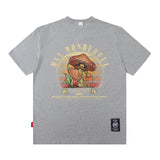 Men T Shirt Personalized Printed Short-Sleeved T-shirt Men and Women Ins Couple Loose Casual