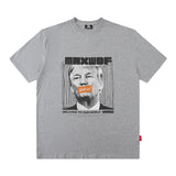 Men T Shirt Cartoon Short Sleeve T-shirt Men's and Women's Ins Fashion Brand American