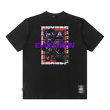 Men's T Shirt Personalized Printed Short-Sleeved T-shirt Men's and Women's Ins Loose
