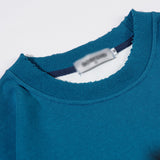 Men Hoodie Printed Pattern round Neck Sweater Loose Spring and Autumn Men's Long Sleeves