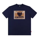 Men T Shirt Skull Graffiti Printing Short Sleeve T-shirt