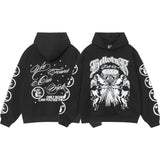 HS Hoodie Letter Print Male Female Casual