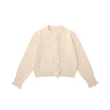Women Sweater Girls' Autumn Leisure Short Sweater Coat