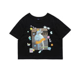 Women's T-shirt Printed Short-Sleeved T-shirt