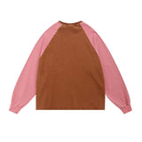Men Hoodie Crew Neck Sweater Spring and Autumn Leisure Loose Men
