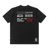 Men T Shirt Hip-Hop Street Spring/Summer Loose Casual Short Sleeve T-shirt