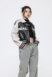 Unisex Jacket Autumn Couple Contrast Color Jacket Women's Clothing