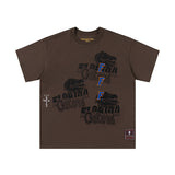 Travis Scott T-Shirt TRAVIS SCOTT Short Sleeve Summer KAWS Hip Hop T-Shirt