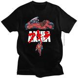 Japanese Akira Synthwave T-Shirt Short Sleeve Spring Fun