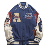 Varsity Jacket Vintage Baseball Uniform Men Spring and Autumn Jacket