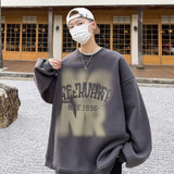 Men Hoodie Sweater Men's Spring and Autumn Loose Casual Jacket