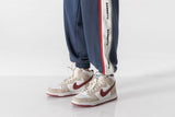 Unisex Pants Fall Color Contrast Patchwork Casual Pants