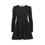 Women Dresses Fall Slim Fit Hip Skirt Long Sleeve Dress