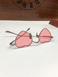 Chrome Hearts Sunglasses Retro Personality Fashion Love Sunglasses