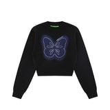 Women Sweater Girls Autumn Crew Neck Casual Long Sleeve