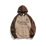 Unisex Hoodie Vintage Loose Hooded Sweater Male and Female Couple Fashion Brand