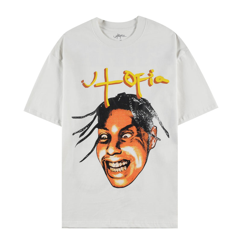 Travis Scott T-Shirt TRAVIS SCOTT CACTUS JACK Loose Crew Neck Short Sleeve