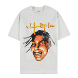 Travis Scott T-Shirt TRAVIS SCOTT CACTUS JACK Loose Crew Neck Short Sleeve
