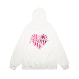 Men Hoodie Printed Hoodie Boys Washed Old Loose Hoodie