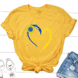 Ukraine Sunflower T-shirt Vintage Ukrainian Lovers Print