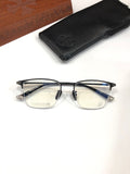 CHH Chrome Hearts Glasses Simple and stylish half-frame titanium frame glasses frame