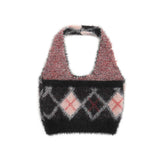 Women Vest Halterneck Vest Girls' Summer Outer Wear Sling Short Top
