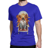 Death Note T-Shirts for Men Yagami Light Hipster  Cotton