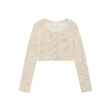 Women Sweater Short Sweater Cardigan Girls' Autumn Sweater Casual Sweater