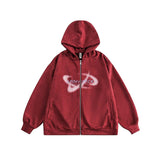 Unisex Jacket Autumn Deerskin Printed Cardigan Jacket