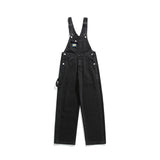 Unisex Pants Autumn Retro Denim Suspender Pants