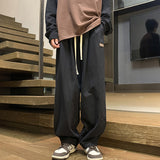 Men Sweatpants Men's Spring Retro Fashion Brand Sports Pants Straight Loose Casual