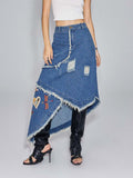 Unisex Jacket Autumn Outdoor Denim Skirt Women's Clothing