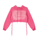 Women Hoodie Hooded Sweater with Short Hoodie for Girls Trendy Casual