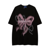 Men T Shirt Short Sleeve T-shirt Men and Women Street Loose Couple
