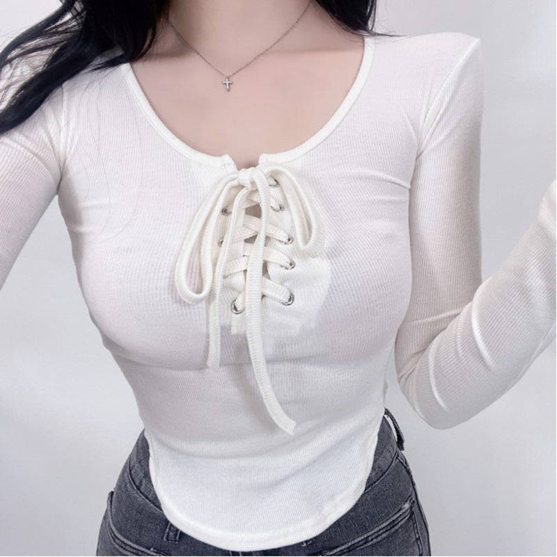Women Long Sleeve Shirt  上衣女紧身打底衫